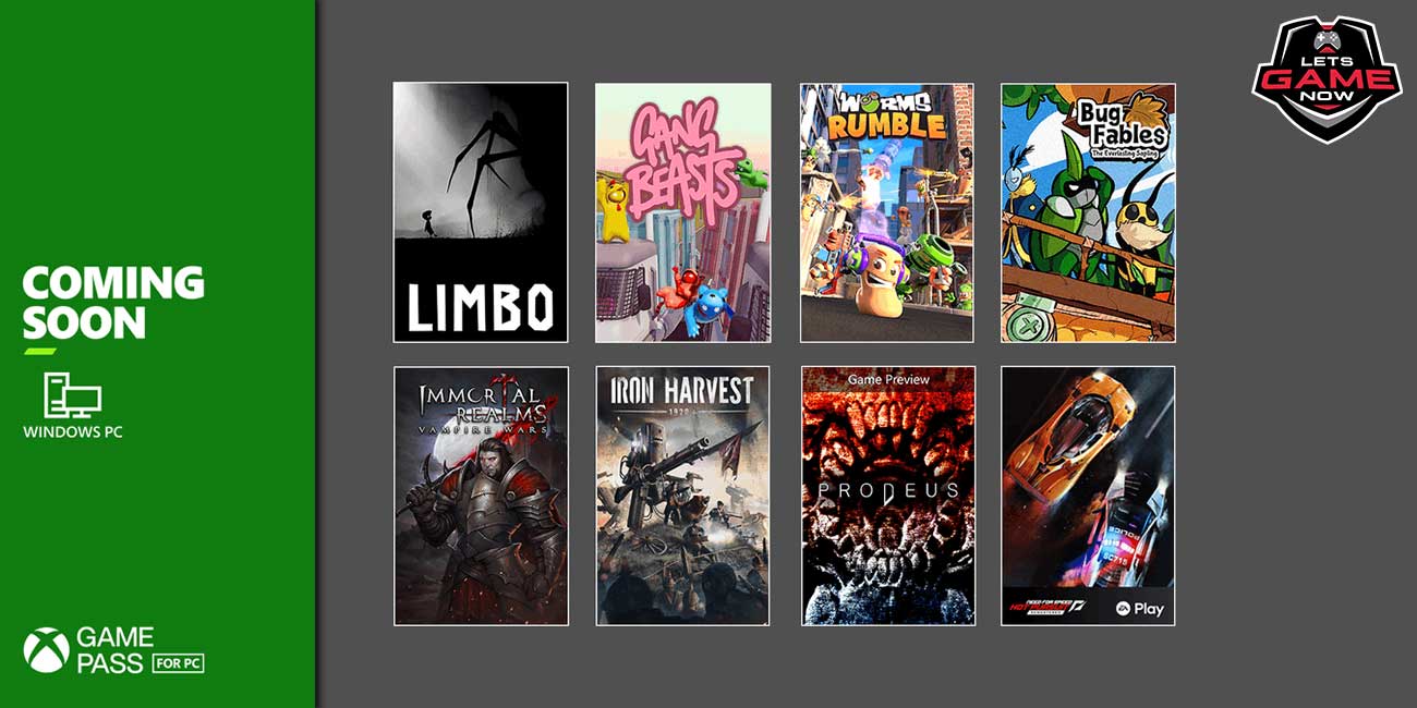 Xbox Game Pass adicionará Limbo, Iron Harvest, Need For Speed e mais semana  que vem