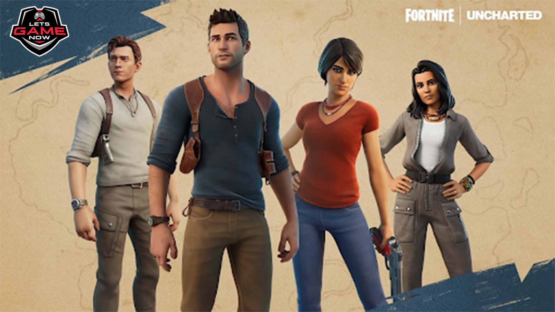 Fortnite Introduces Nathan Drake And Chloe Frazer Characters From The